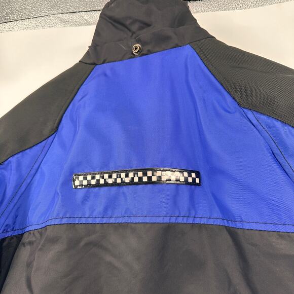 Joe Rocket Little Rocket Blue & Black Motorcycle Racing Jacket Size 12 - Picture 5 of 11